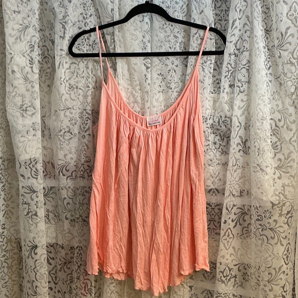 🩷 SWAK Peach Spaghetti Strap Camisole